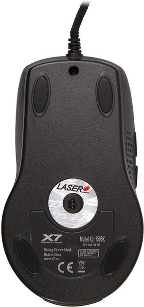 Миша A4Tech XL-750BK-B Black