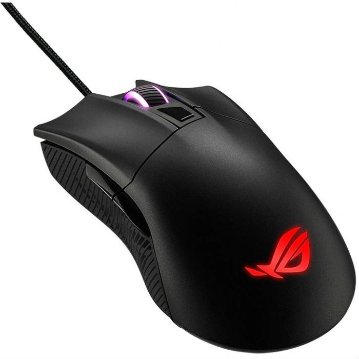 Миша Asus ROG Gladius II Core Black (90MP01D0-B0UA00) 