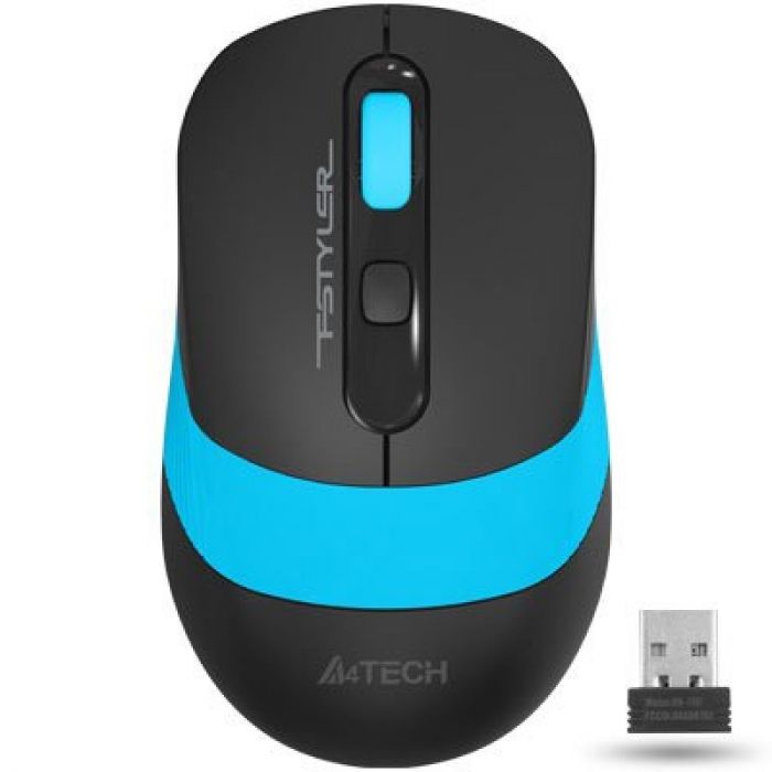 Миша бездротова A4Tech FG10 Black/Blue USB
