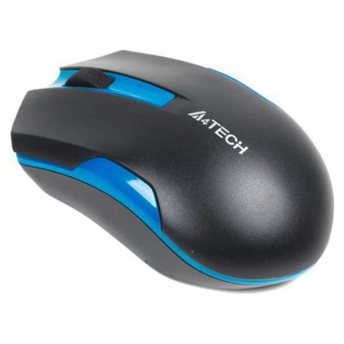 Миша бездротова A4Tech G3-200N Black/Blue USB V-Track