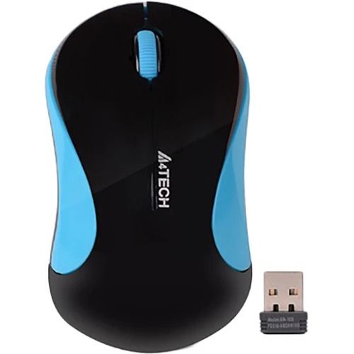 Миша бездротова A4Tech G3-270N Black/Blue V-Track