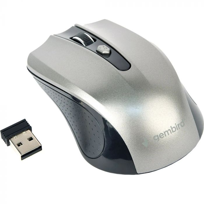Миша бездротова Gembird MUSW-4B-04-BG Black/Grey USB