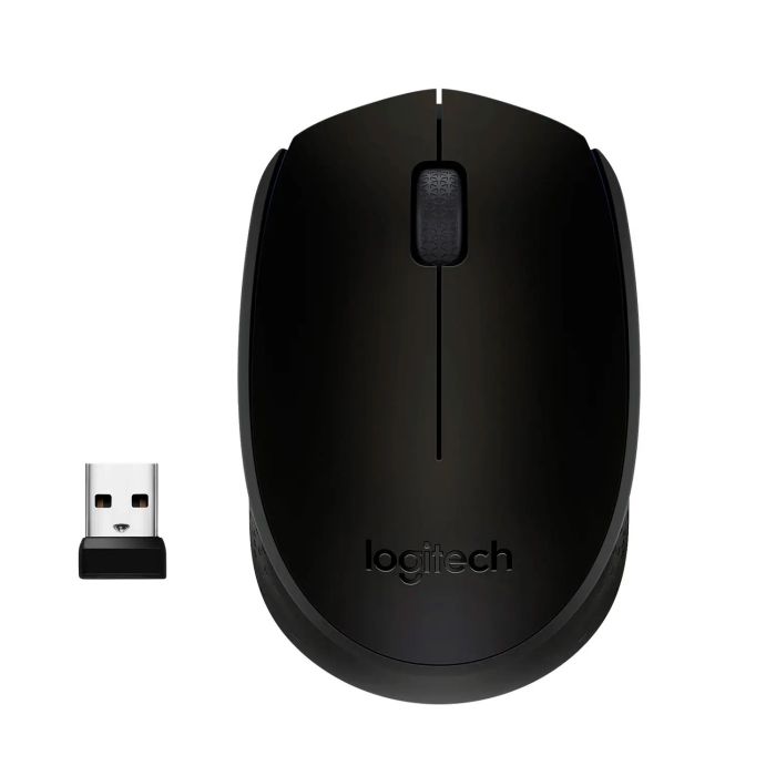 Миша бездротова Logitech M170 Grey/Black (910-004642)