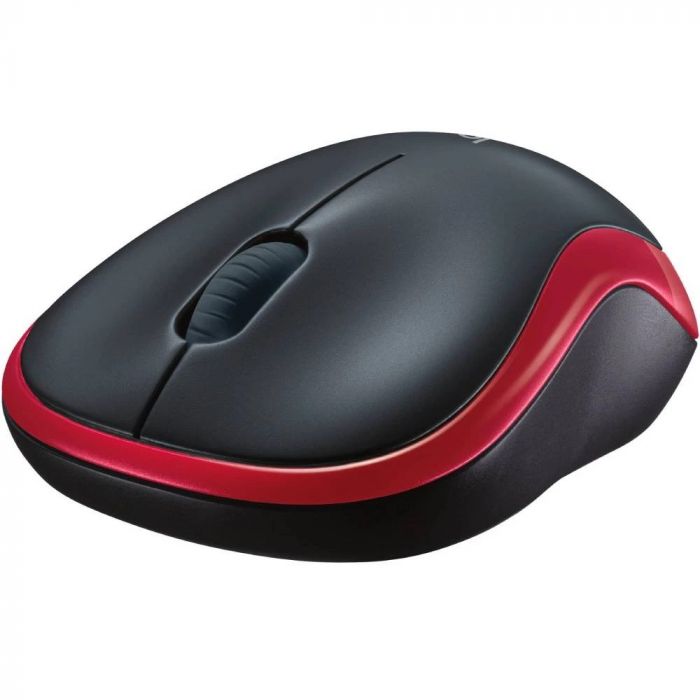 Миша бездротова Logitech M185 Red (910-002240)