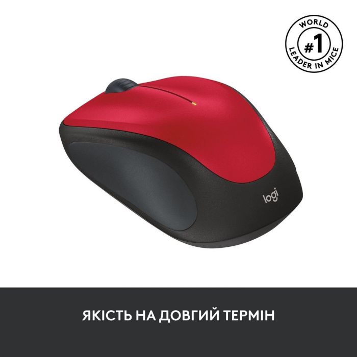 Миша бездротова Logitech M235 Red (910-002496)