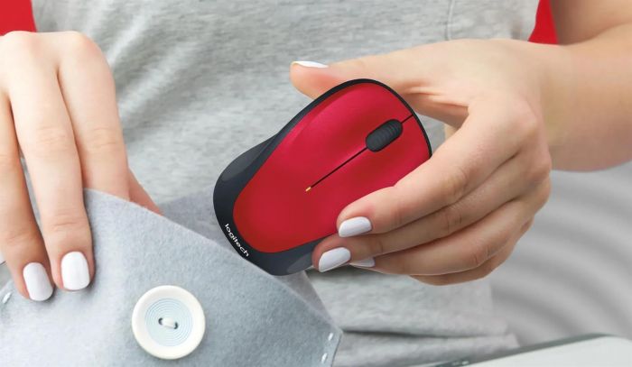 Миша бездротова Logitech M235 Red (910-002496)