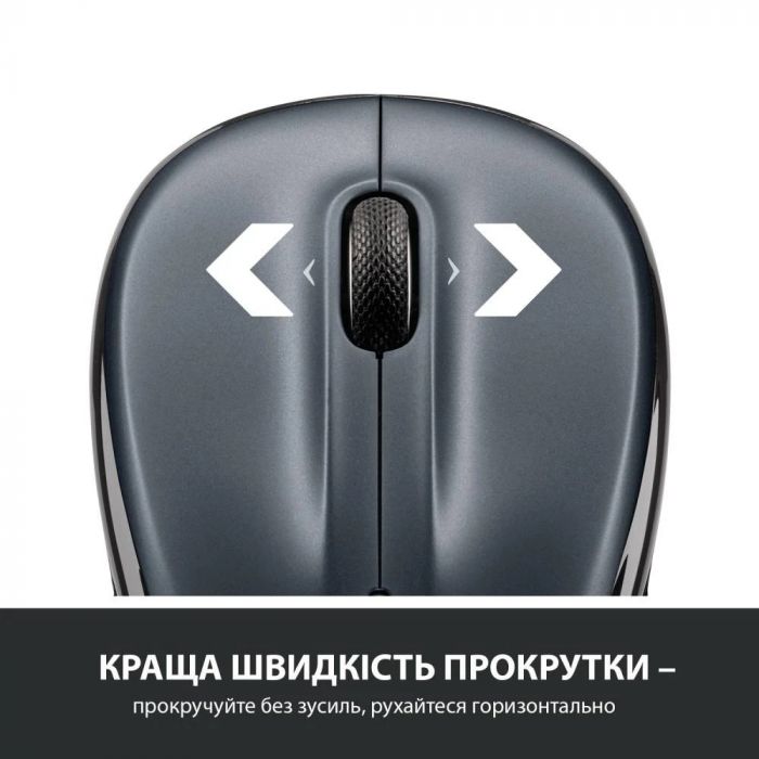 Миша бездротова Logitech M325s Dark Silver (910-006812)