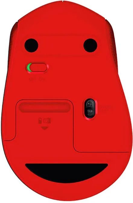 Миша бездротова Logitech M330 Silent Plus Red (910-004911)
