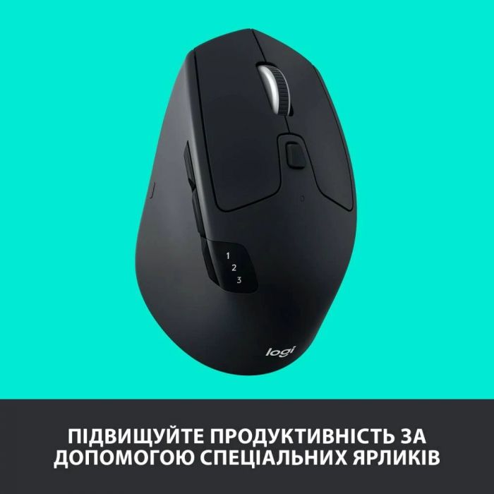 Миша бездротова Logitech M720 Triathlon Black (910-004791)