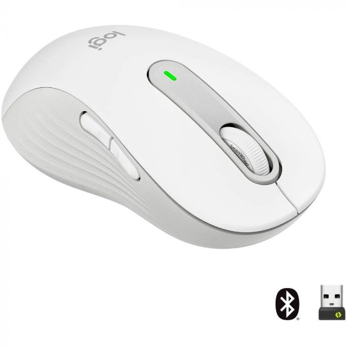 Миша бездротова Logitech Signature M650 L LEFT Off-White (910-006240)