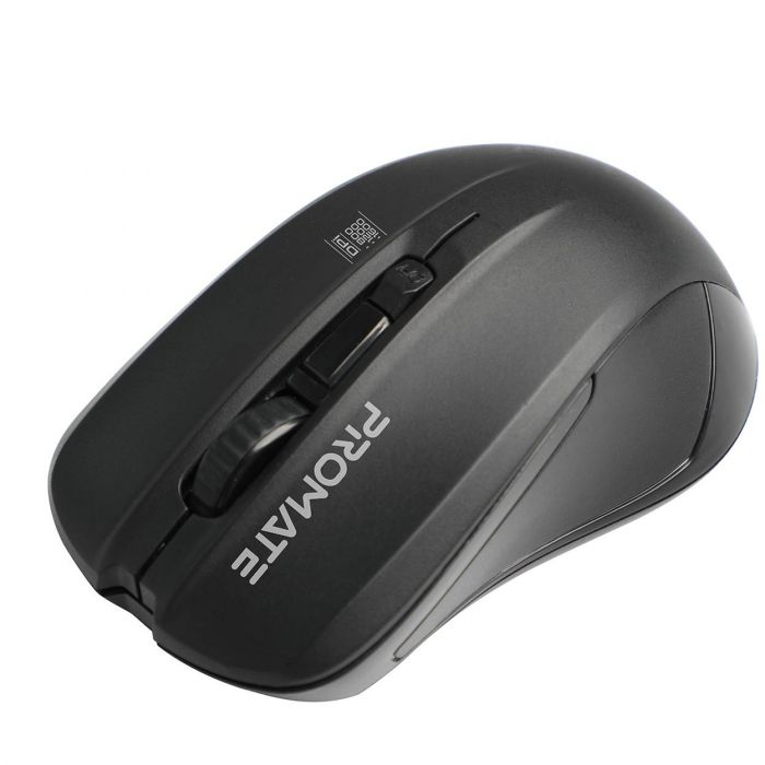 Миша бездротова Promate Contour Black