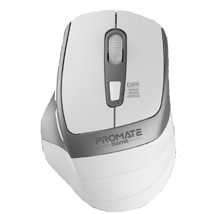 Миша бездротова Promate Samit White