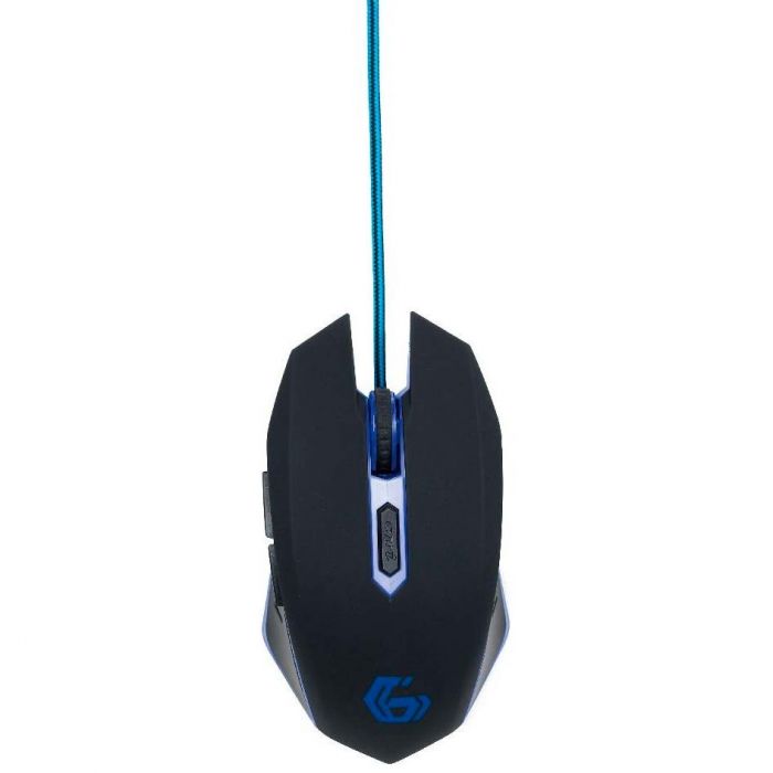 Миша Gembird MUSG-001-B Blue