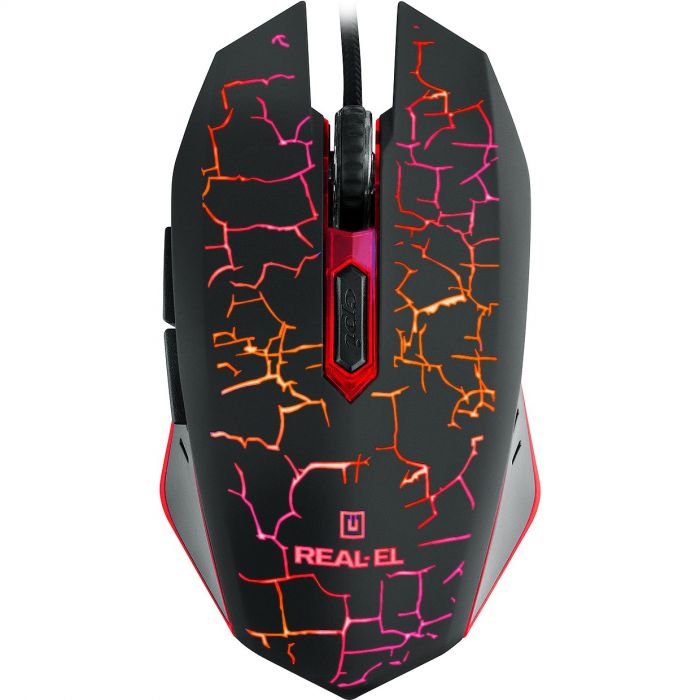 Миша REAL-EL RM-505 Black (EL123200018)