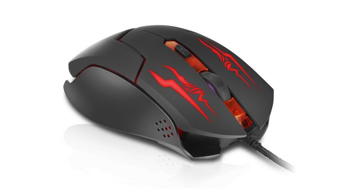 Миша REAL-EL RM-520 Gaming Black  (EL123200020)