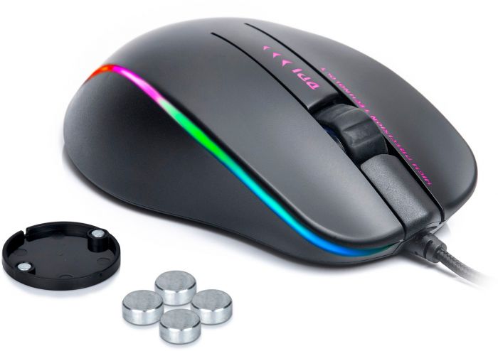 Миша REAL-EL RM-747 Black (EL123200028)