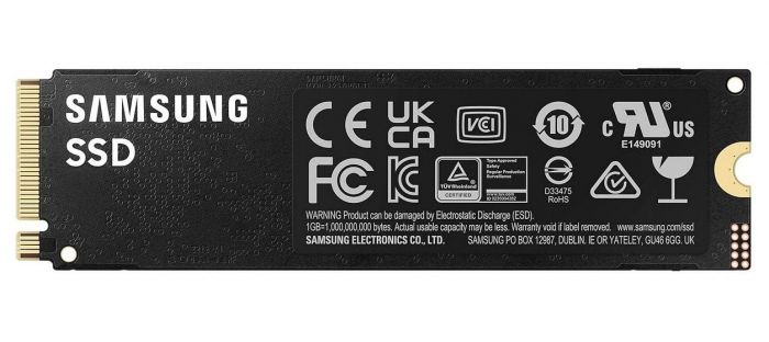 Накопичувач SSD  2ТB Samsung 990 PRO M.2 2280 PCIe 4.0 x4 NVMe V-NAND TLC (MZ-V9P2T0BW)