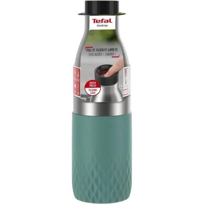 Термопляшка Tefal Bludrop Green 700 мл (N3111210)