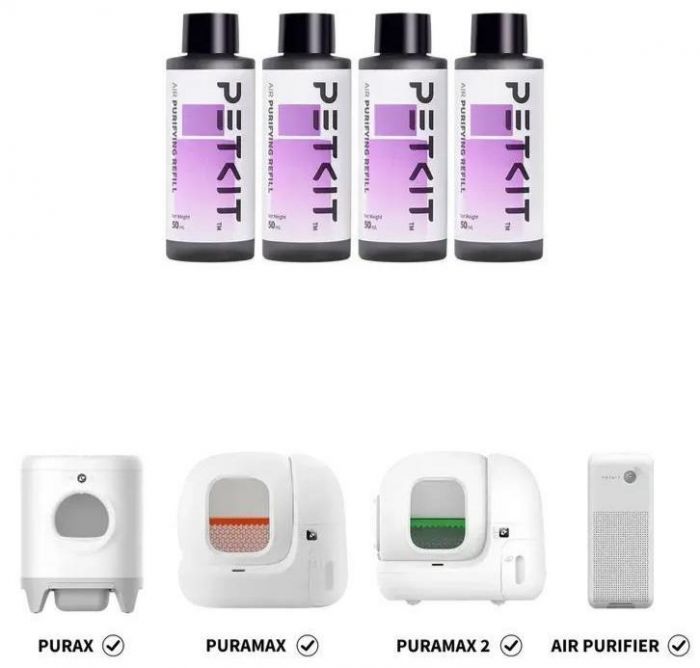 Набір концентрованої рідини Petkit Air Puifying Refill 4х50 мл (P9214)