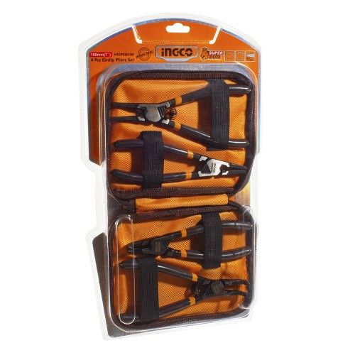 Набір знімачів стопорних кілець 4 предмети INGCO