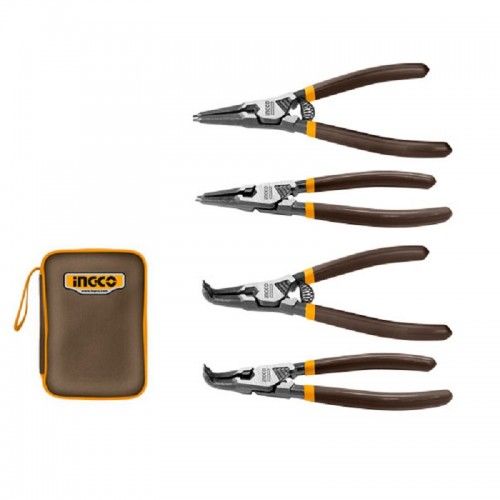 Набір знімачів стопорних кілець 4 предмети INGCO