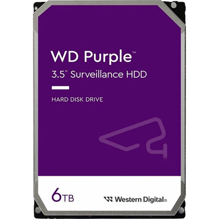 Накопичувач HDD SATA 6.0TB WD Purple 5400rpm 256MB (WD64PURZ)