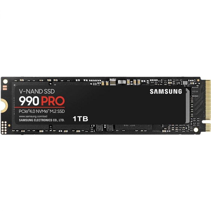 Накопичувач SSD  1ТB Samsung 990 PRO M.2 2280 PCIe 4.0 x4 NVMe V-NAND TLC (MZ-V9P1T0BW)