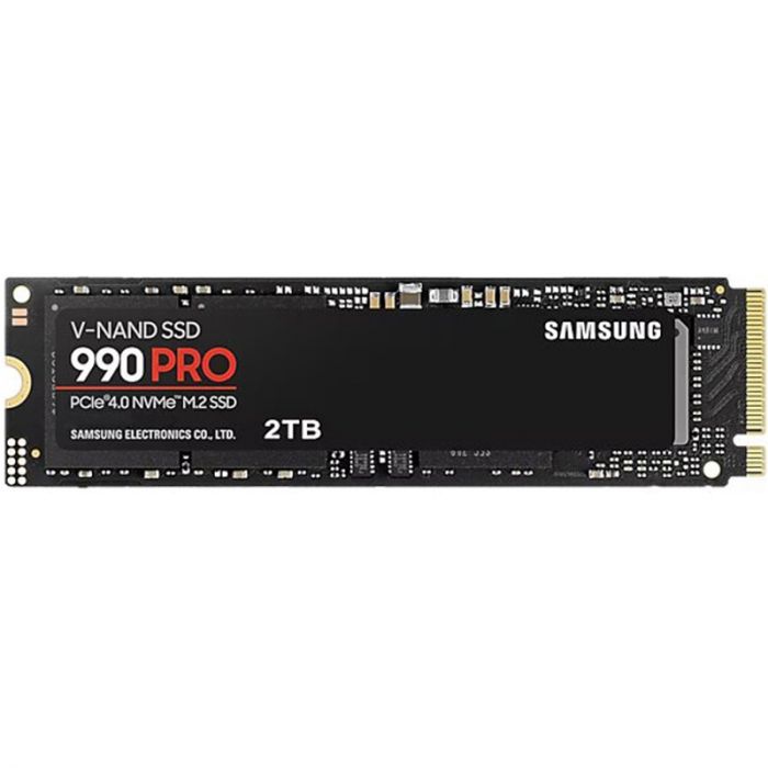 Накопичувач SSD  2ТB Samsung 990 PRO M.2 2280 PCIe 4.0 x4 NVMe V-NAND MLC (MZ-V9P2T0BW)