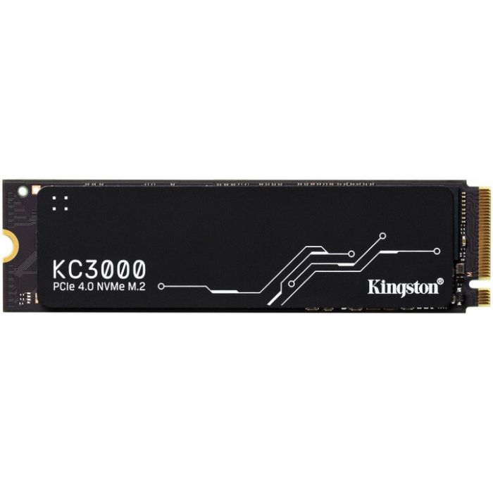Накопичувач SSD 1TB Kingston KC3000 M.2 2280 PCIe 4.0 x4 NVMe 3D TLC (SKC3000S/1024G)