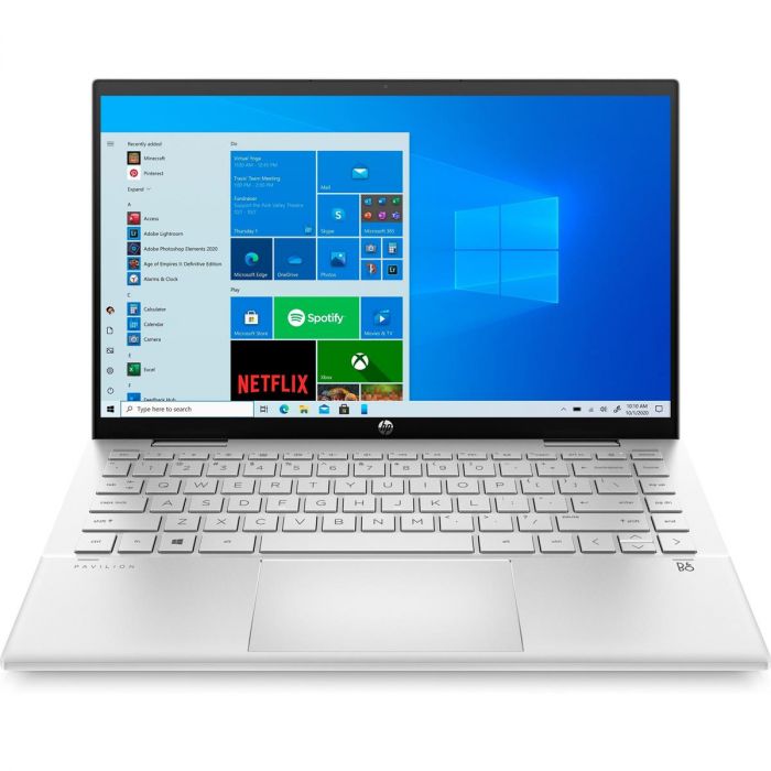 Ноутбук HP Pavilion x360 14-ek2010ua (A0NB3EA) Silver