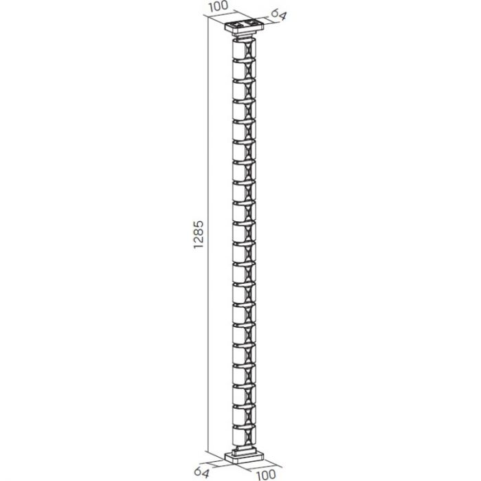 Органайзер для кабелю OfficePro CM790W White