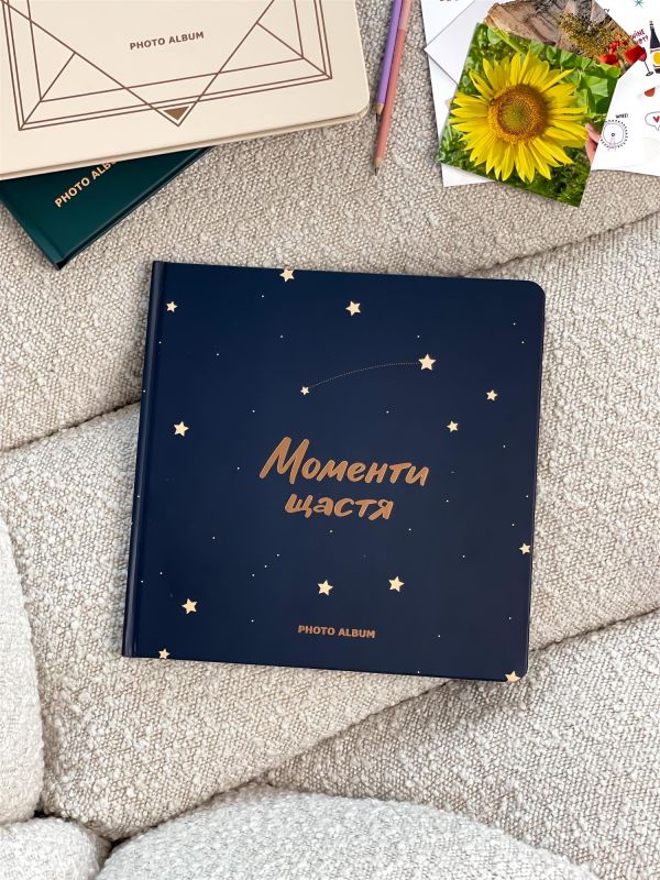 Фотоальбом Orner Моменти щастя, темно-синій (orner-1538)