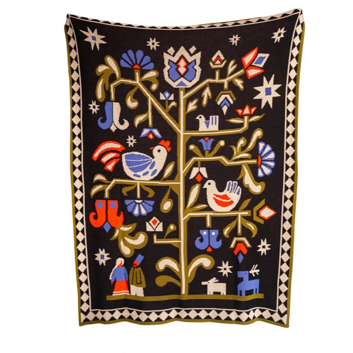 Плед Orner Дерево життя 130х170 см (orner-2216)