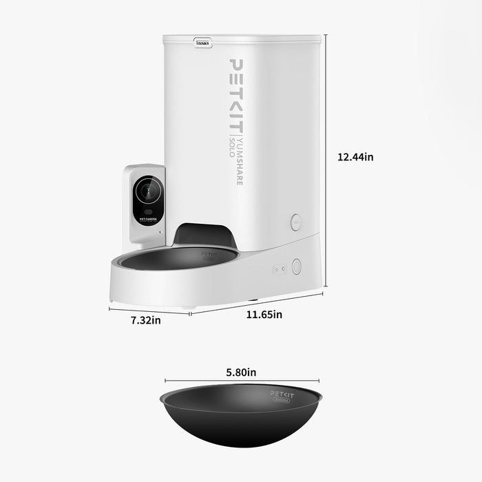 Смарт-годівниця Petkit YumShare Solo with Camera (P571)