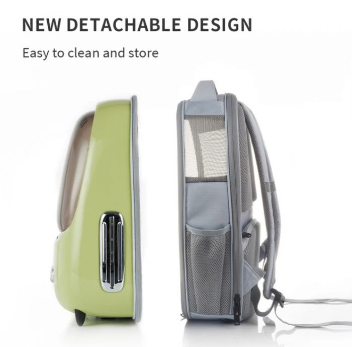 Рюкзак-переноска Petkit Breezy 2 Smart Cat Carrier Green (P7704)