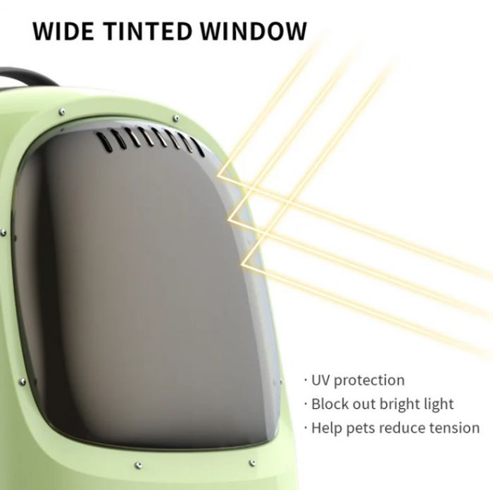 Рюкзак-переноска Petkit Breezy 2 Smart Cat Carrier Green (P7704)