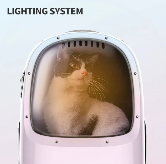 Рюкзак-переноска Petkit Breezy 2 Smart Cat Carrier Pink (P7704)