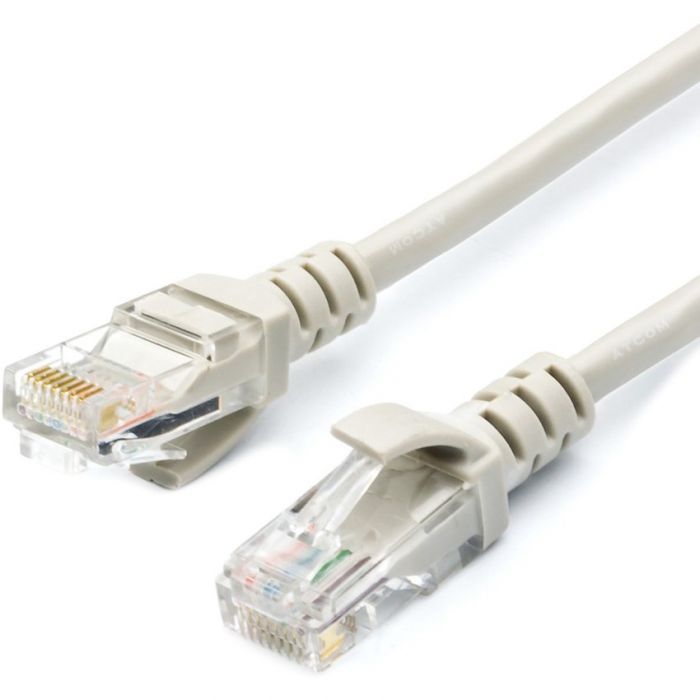 Патч-корд литий, UTP, RJ45, Cat.5e, 30m, сірий (4964)