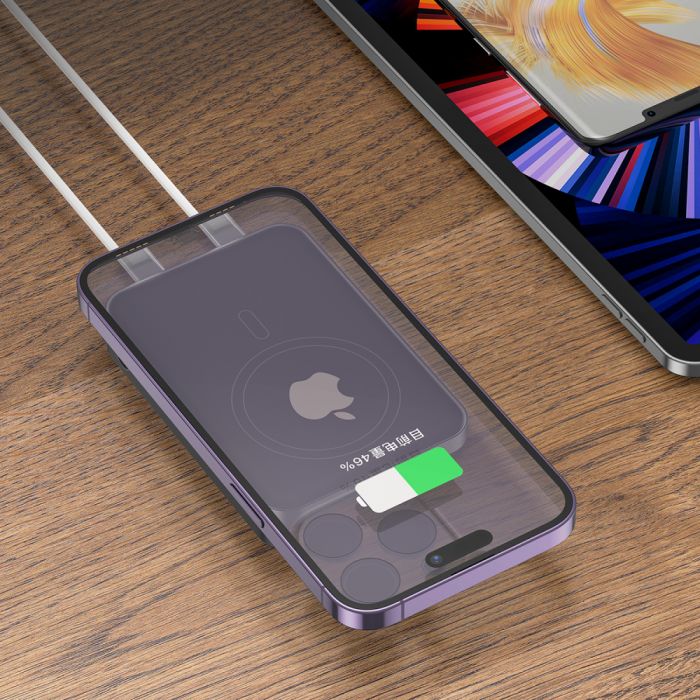 Універсальна мобільна батарея Proove Hoodman Magnetic 20W 10000mAh Black (PBH120010001)