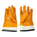 Рукавички масло-бензостійкі нітрилове покриття манжет крага, XL INGCO