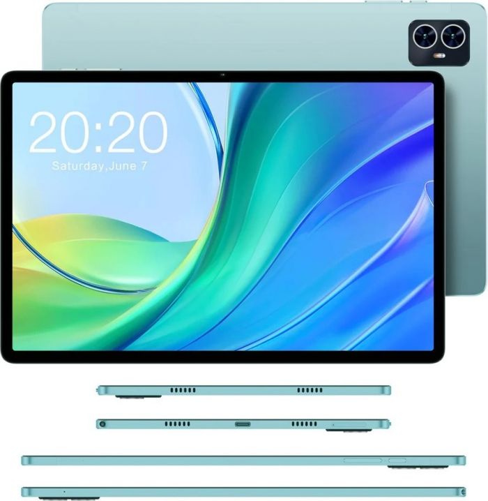 Планшет Teclast M50 6/128GB 4G Dual Sim Aqua Blue (M5M1/TL-112220) з чохлом
