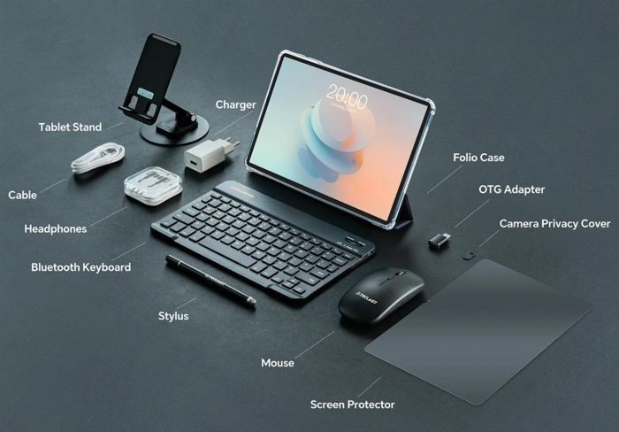 Планшет Teclast P50 4/128GB 4G Dual Sim Sky Blue (B1D1/TL-112765 + комплект аксесуарів