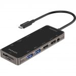 USB-хаб Promate PrimeHub-Pro USB Type-C Grey 
