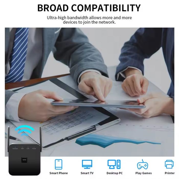 Точка доступу Fenvi Pro 300M Wi-Fi Repeater 2.4Ghz Network Expander