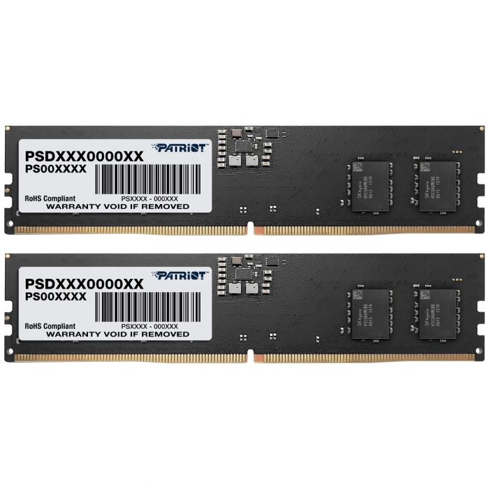 Модуль пам`яті DDR5 2x8GB/5600 Patriot Signature Line (PSD516G5600K)