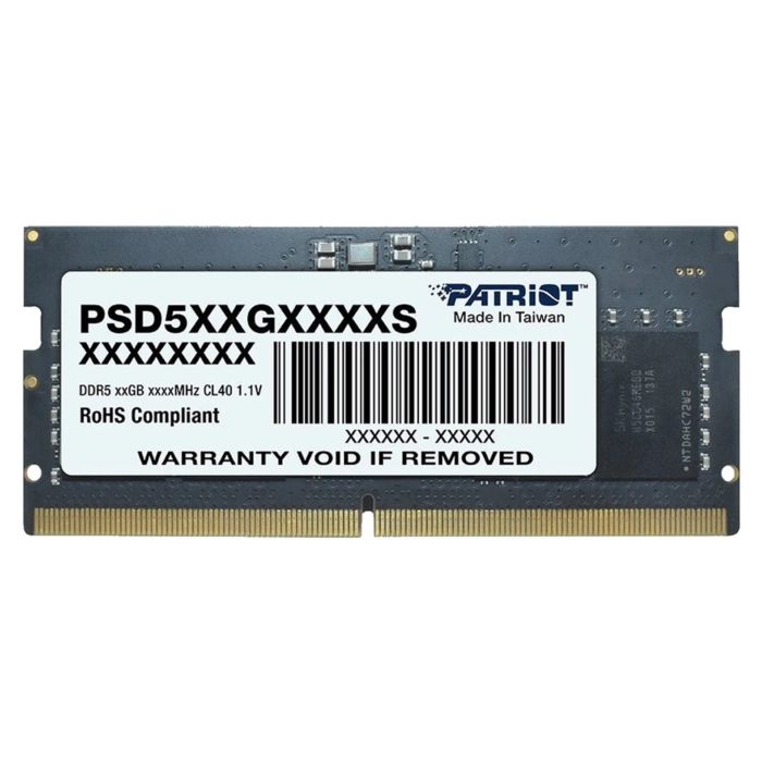Модуль пам`яті SO-DIMM DDR5 32GB/4800 Patriot Signature Line (PSD532G48002S)