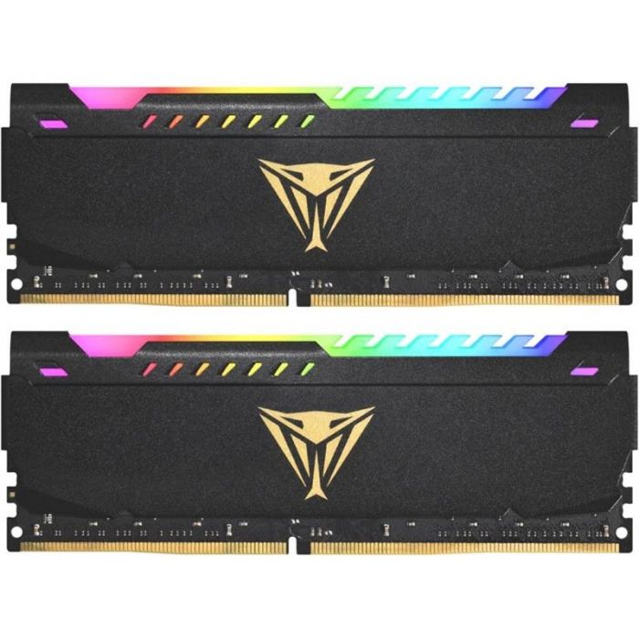 Модуль пам`яті DDR4 2x32GB/3600 Patriot Viper Steel RGB Black (PVSR464G360C0K)