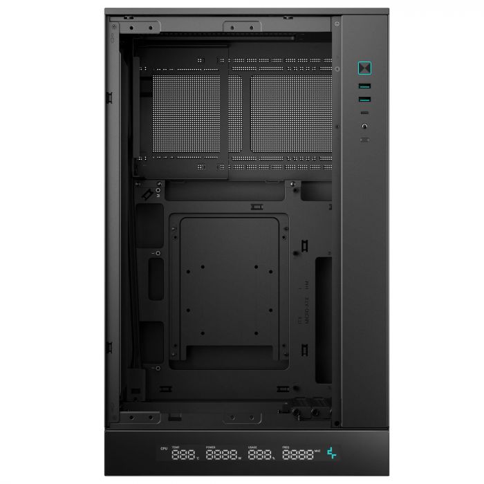 Корпус DeepCool CH270 Digital Black (R-CH270-BKNDM0-G-1) без БЖ