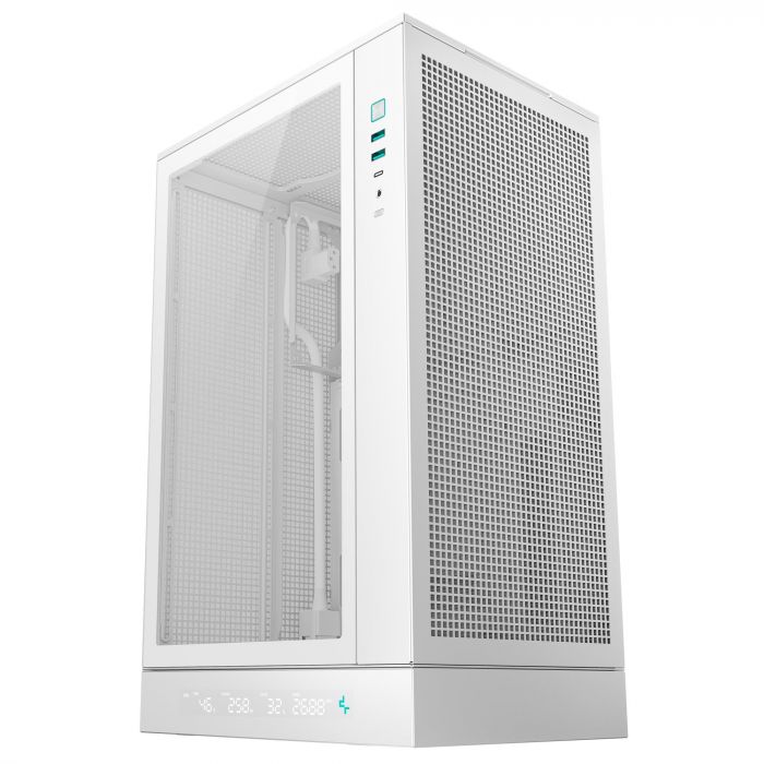 Корпус DeepCool CH270 Digital White (R-CH270-WHNDM0-G-1) без БЖ