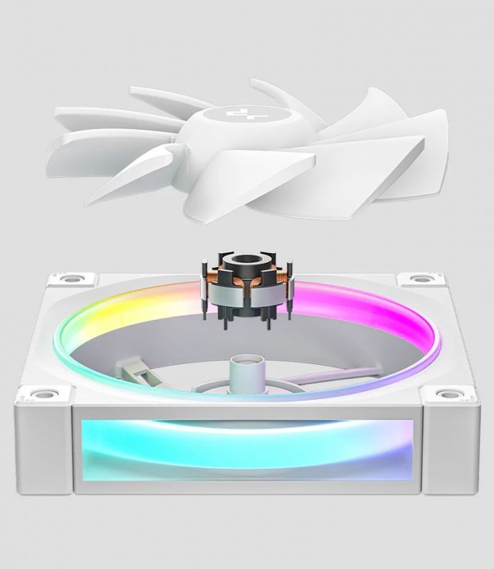 Система водяного охолодження DeepCool LQ240 White (R-LQ240-WHDSMC-G-1)